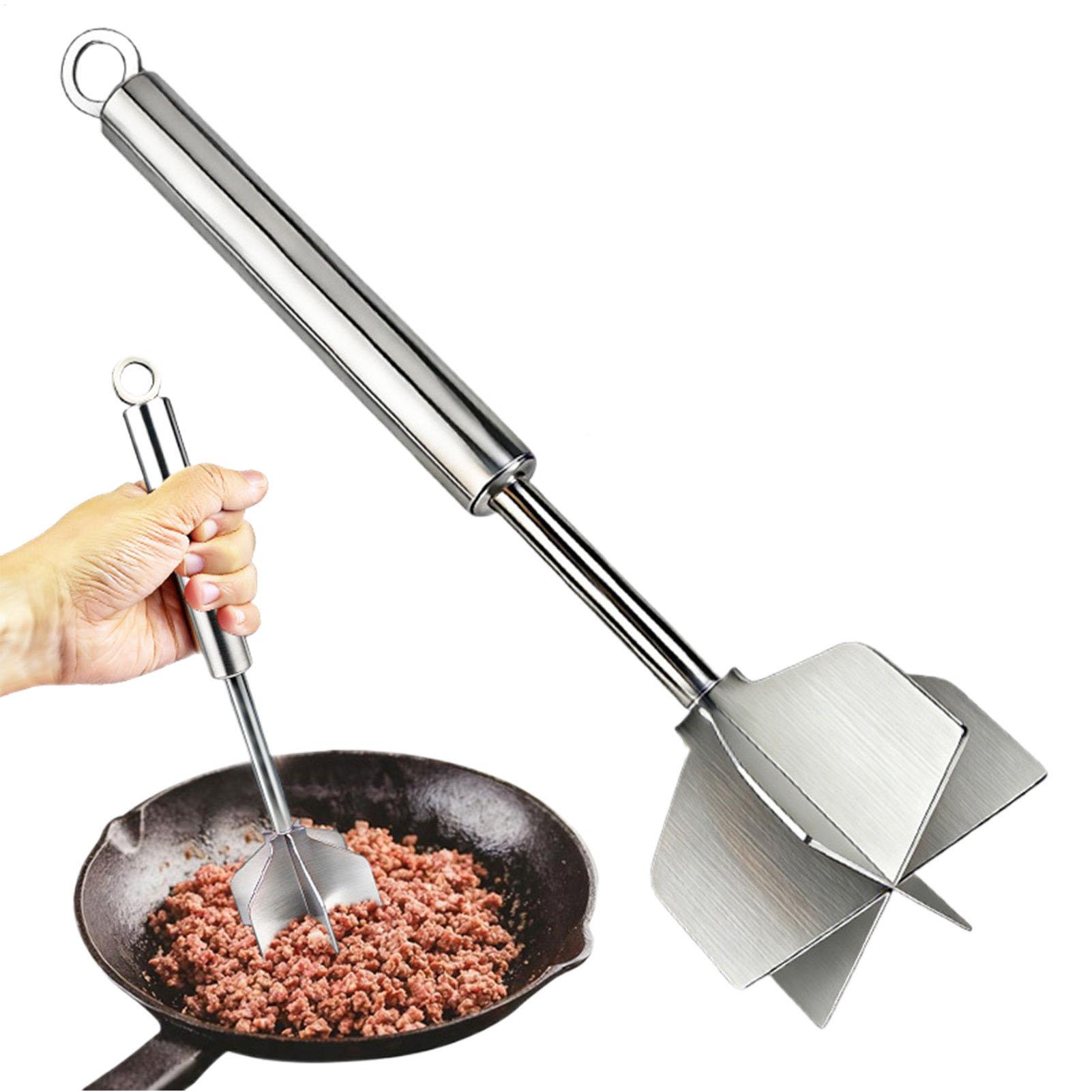 Meal Prep Ground Beef - Hachoir à viande en acier inoxydable