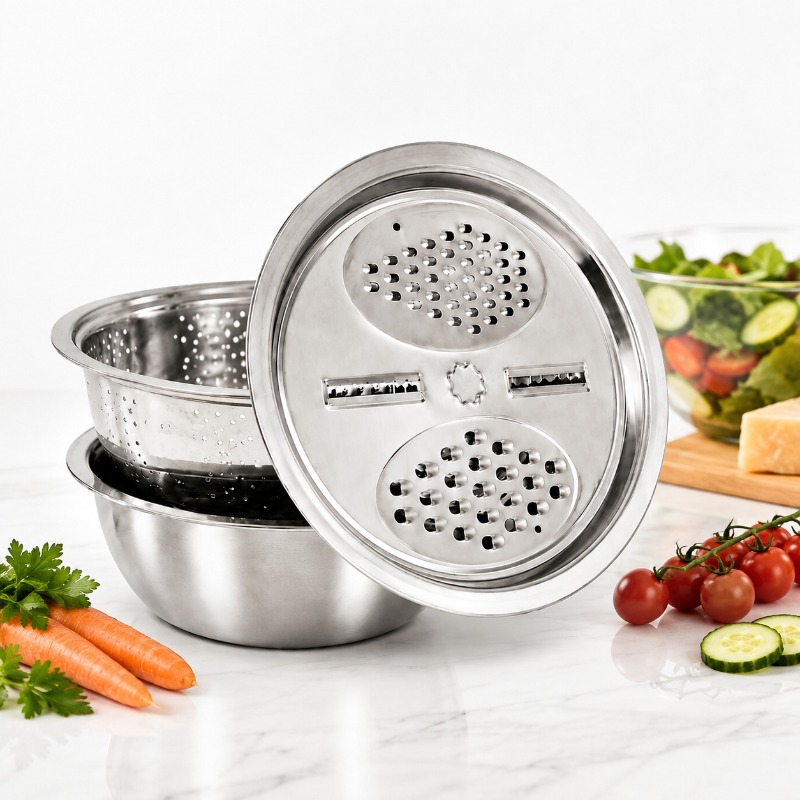 Meal Prep Dinners - Ensemble de 3 passoires de cuisine