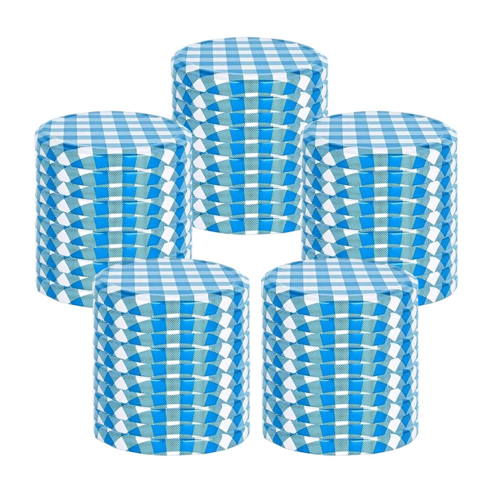 Meal Prep Yogurt - Couvercles de bocaux en métal réutilisables,