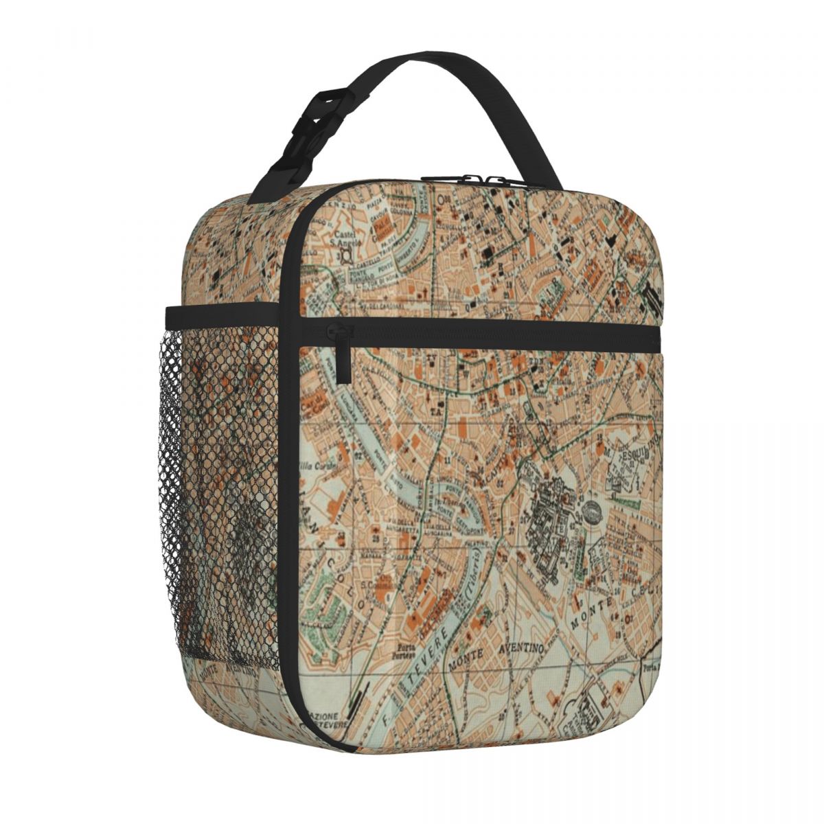 Meal Prep Gym - Sac à déjeuner vintage avec carte