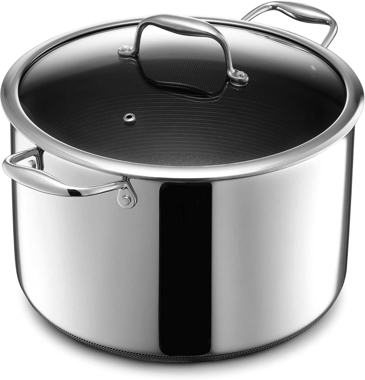 Meal Prep Glass Containers Oven Safe - Casserole hybride antiadhésive avec couvercle en