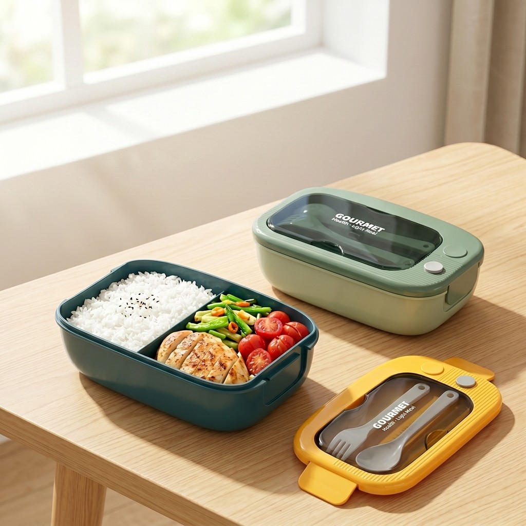 Meal Prep Dinners - Boîte à bento en plastique micro-ondable