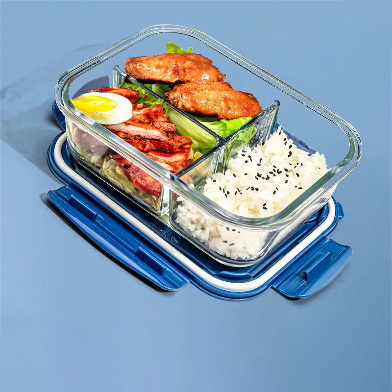 Meal Prep Glass Containers Oven Safe - Boîte à déjeuner en verre de