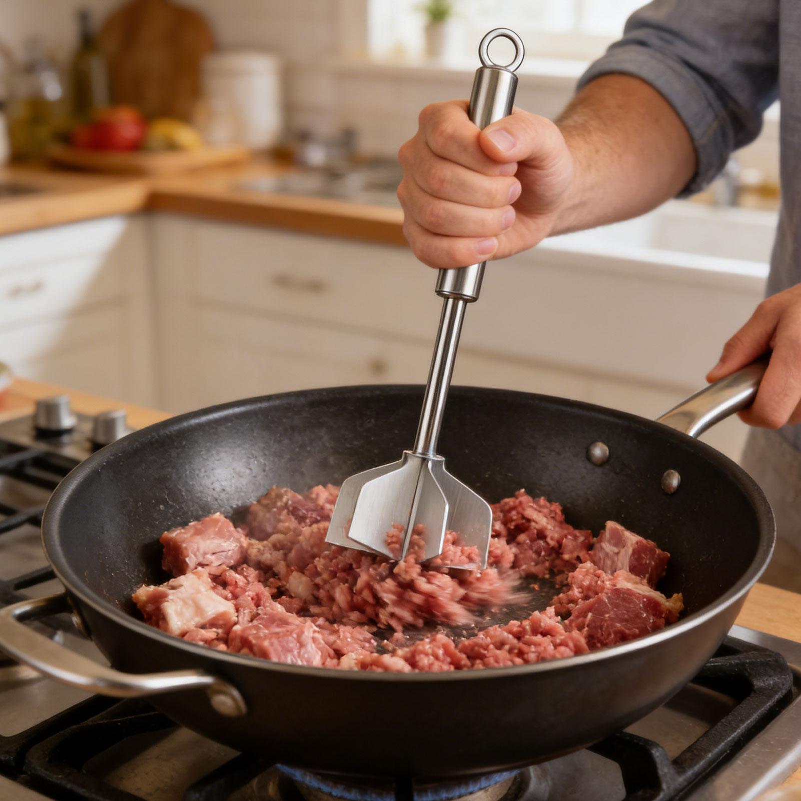 Hachoir à viande en acier inox - Meal Prep Ground Beef avis et prix