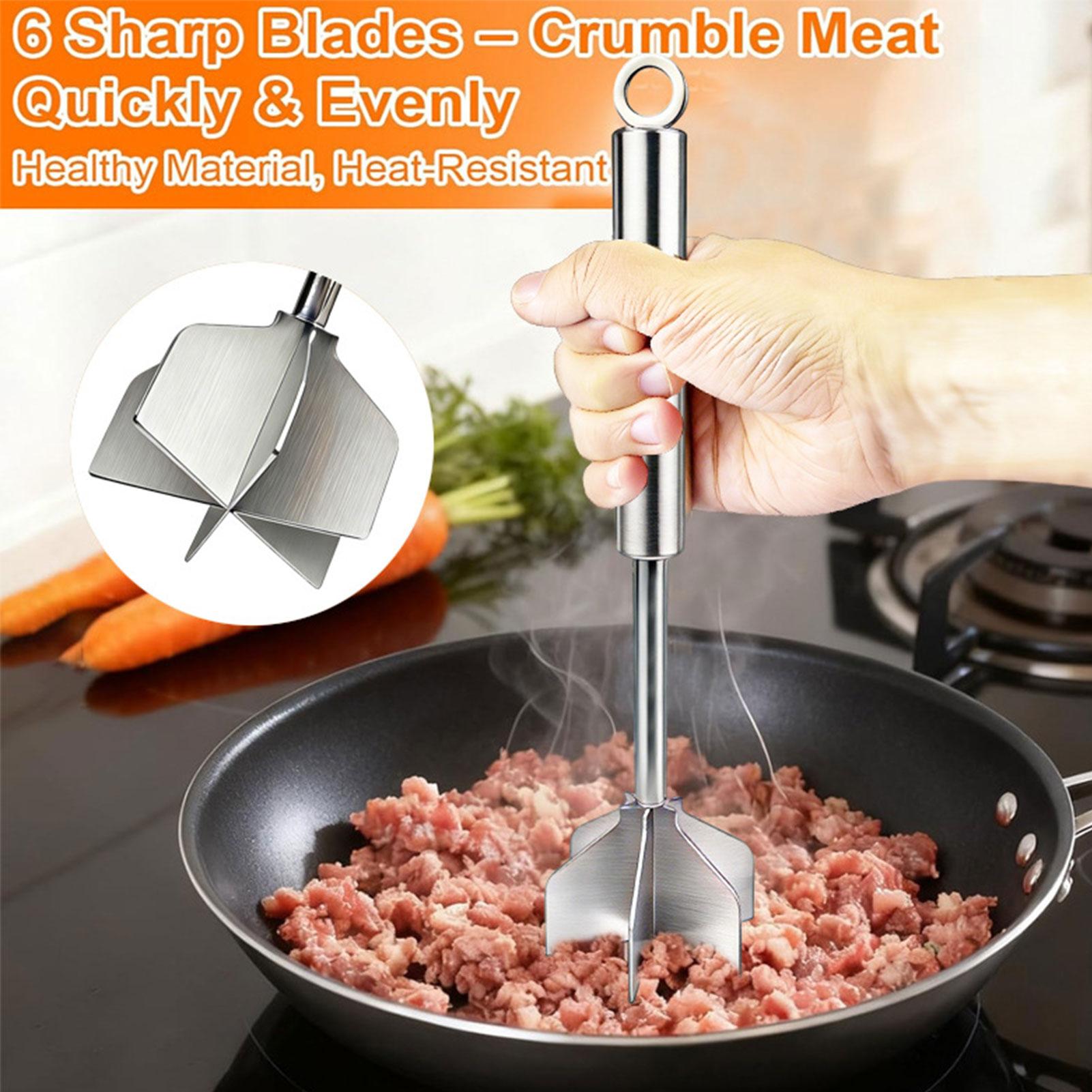Hachoir à viande en acier inox - Meal Prep Ground Beef avis et prix
