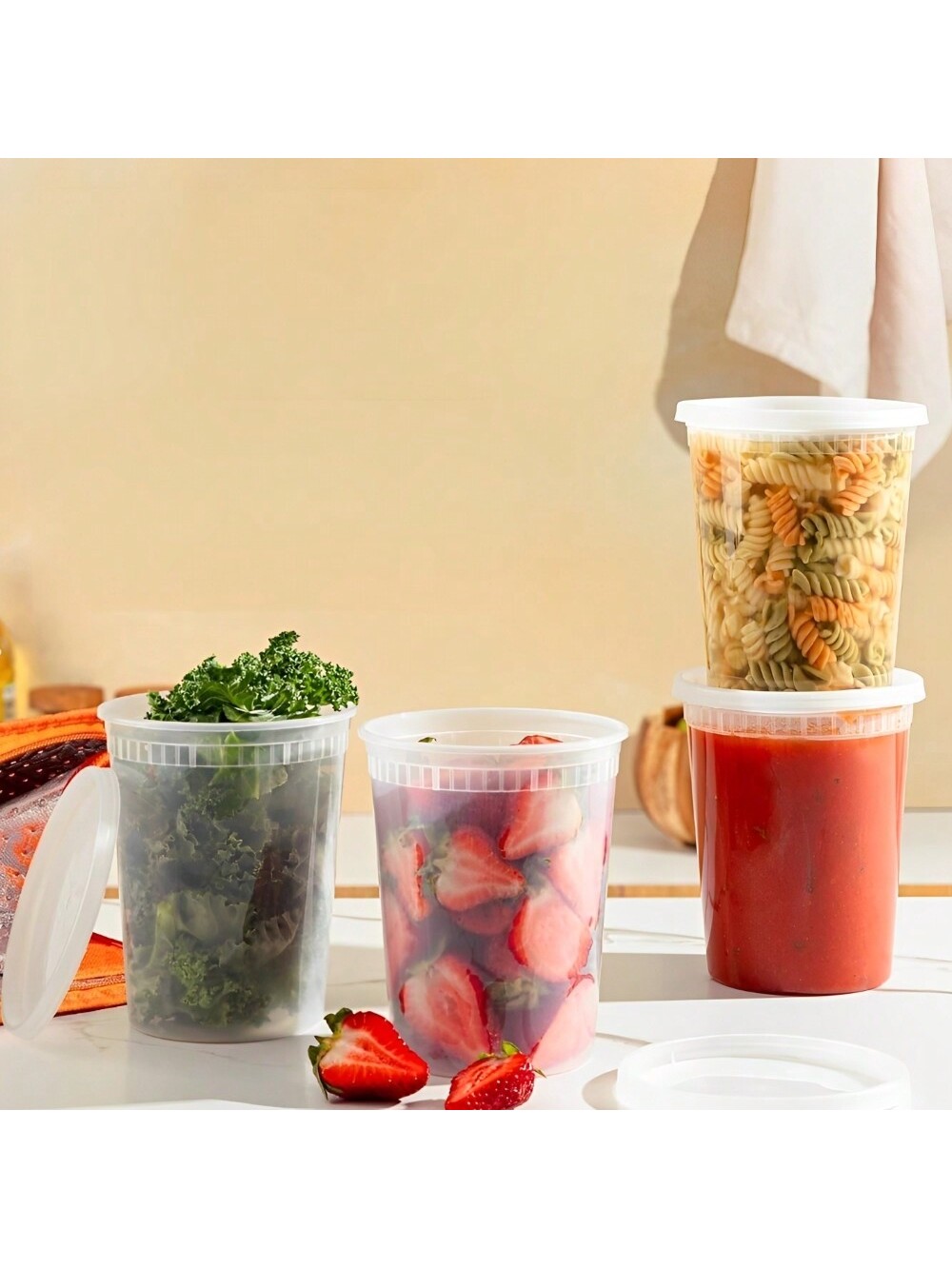Deli en plastique contenant de - Meal Prep Dinners avis et prix