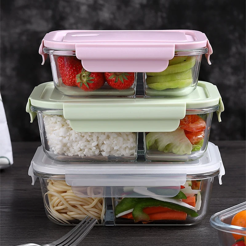 Boîte à lunch en verre scellée - Meal Prep Glass Containers Oven Safe avis et prix