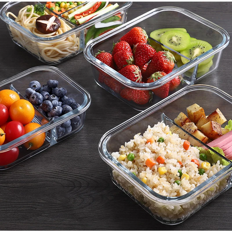 Boîte à lunch en verre scellée - Meal Prep Glass Containers Oven Safe avis et prix