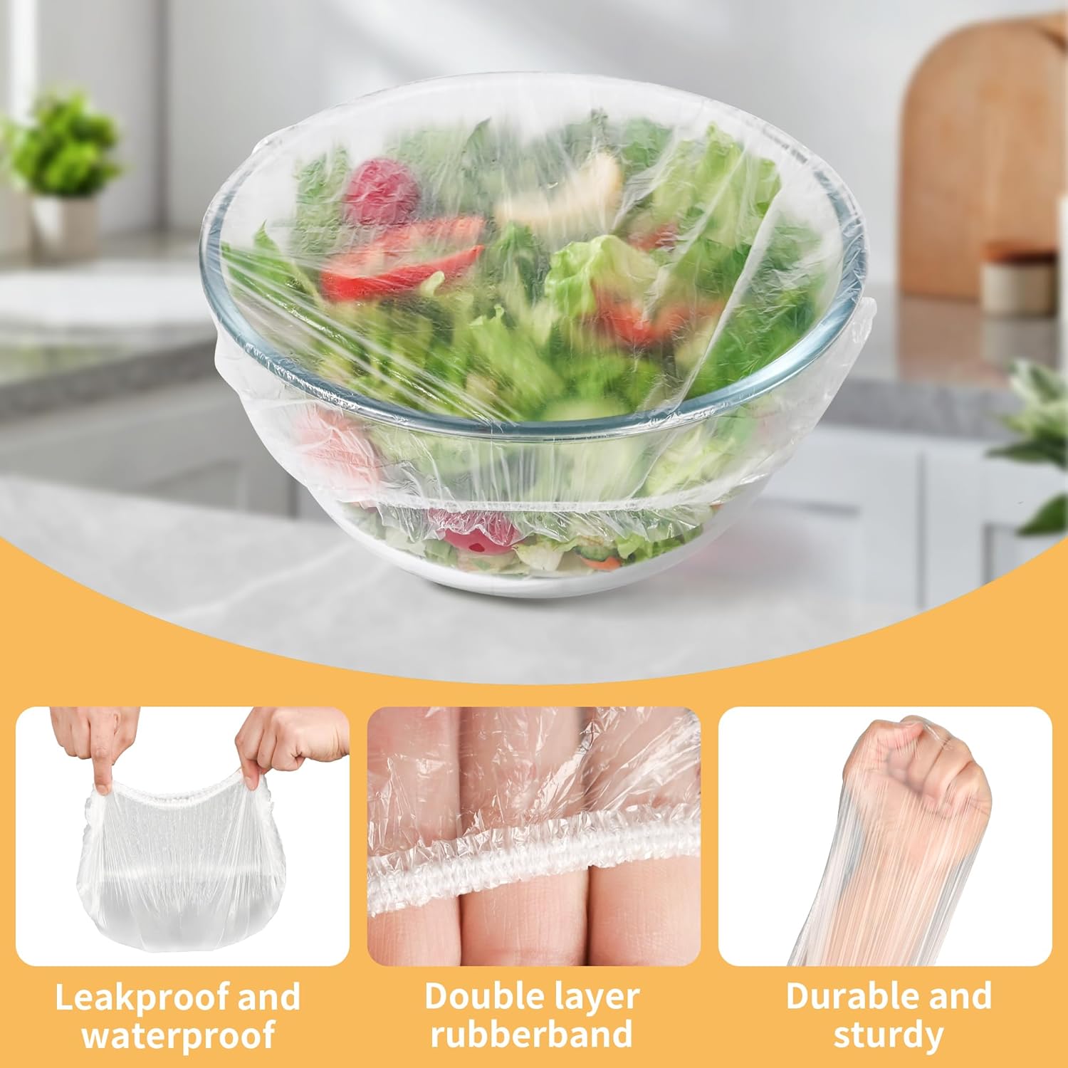 100 films plastiques réutilisa - Meal Prep Wraps avis et prix