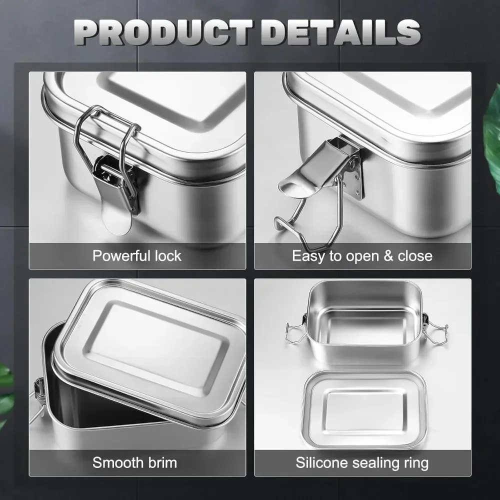 Boîte à déjeuner en acier inox - Meal Prep Dinners avis et prix