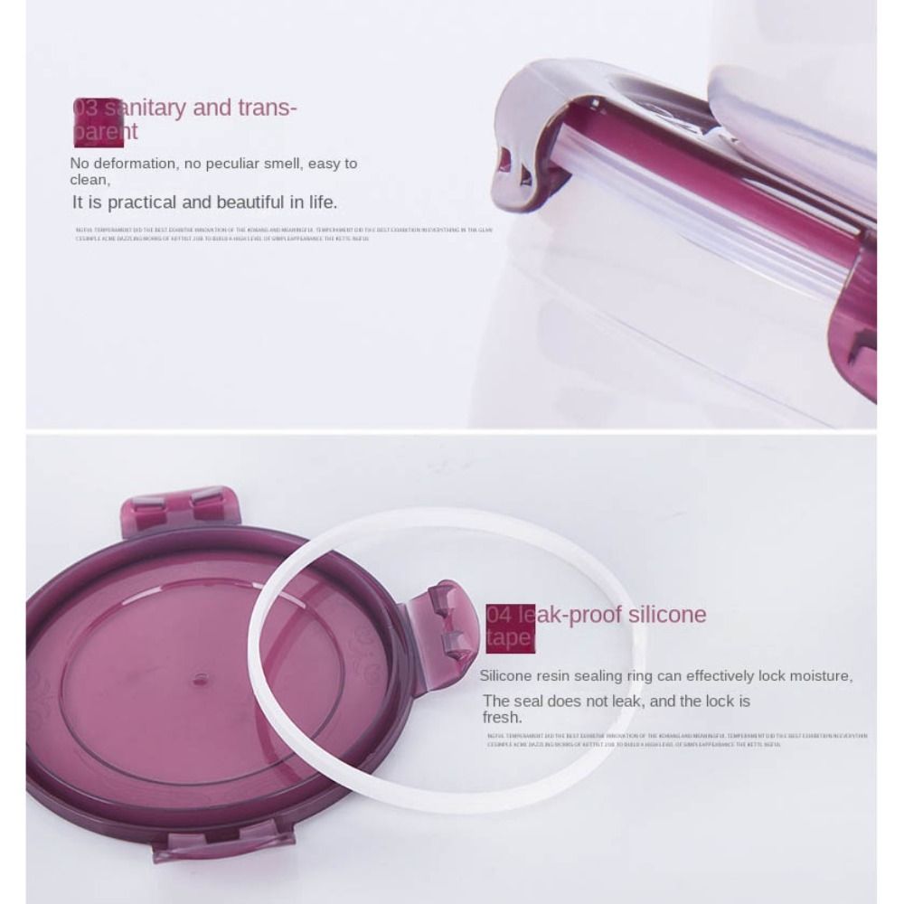 Boîte de rangement ronde en pl - Meal Prep Glass Containers Oven Safe avis et prix