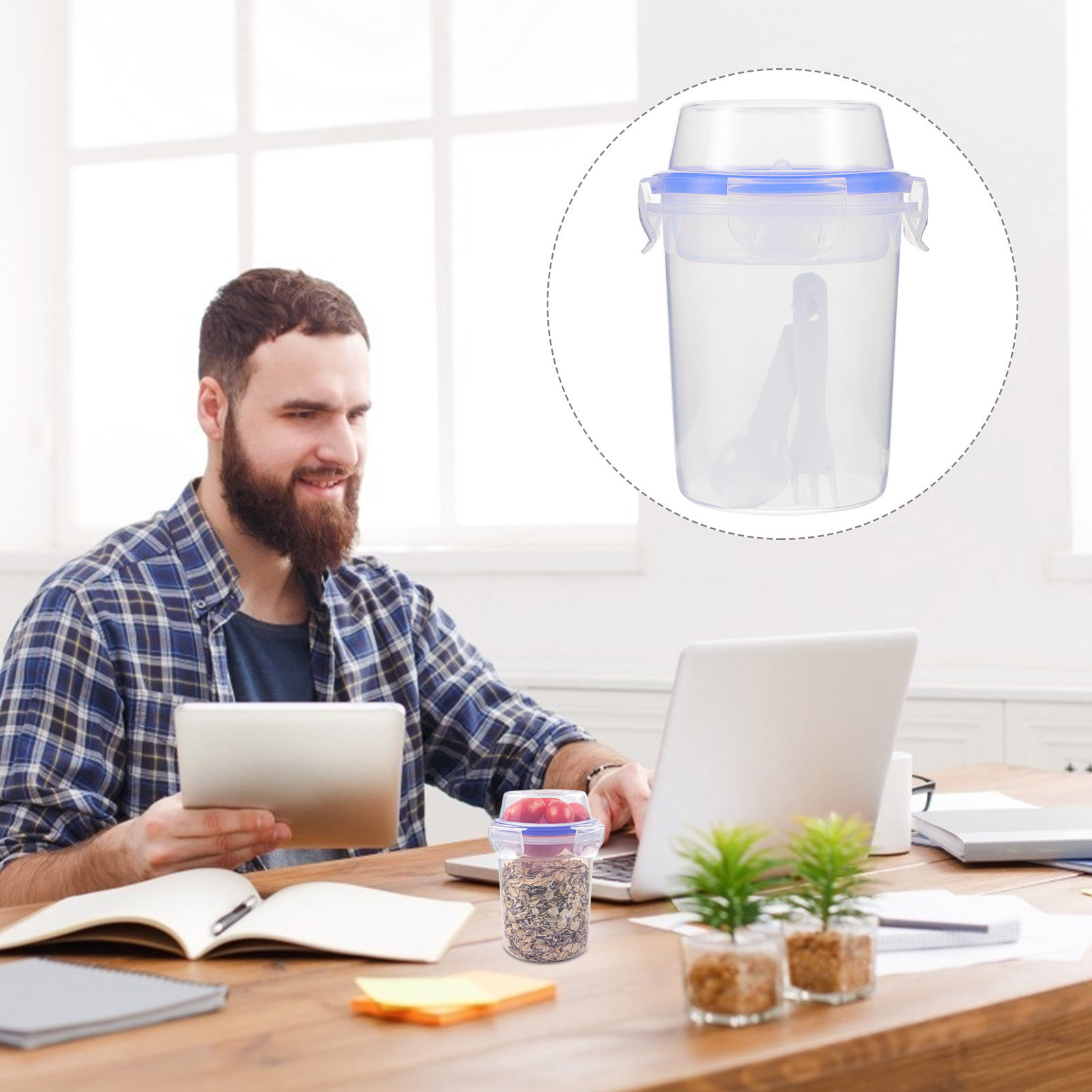 Lot de 2 contenants pour overn - Meal Prep Gym avis et prix