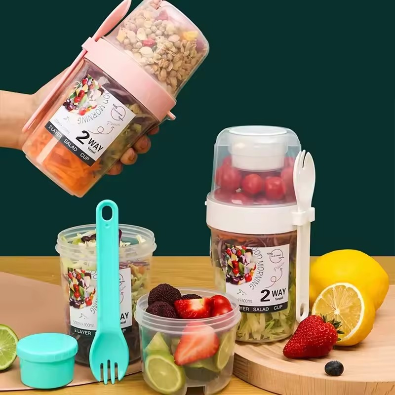Tasse à salade d'avoine 500ml  - Meal Prep Gym avis et prix