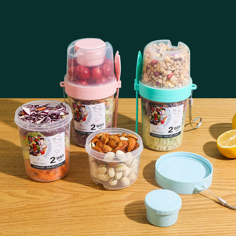 Tasse à salade d'avoine 500ml  - Meal Prep Gym avis et prix