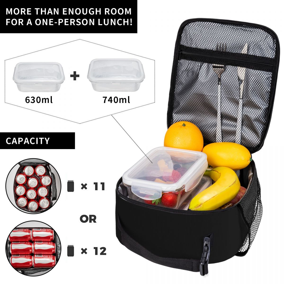Sac à déjeuner vintage avec ca - Meal Prep Gym avis et prix