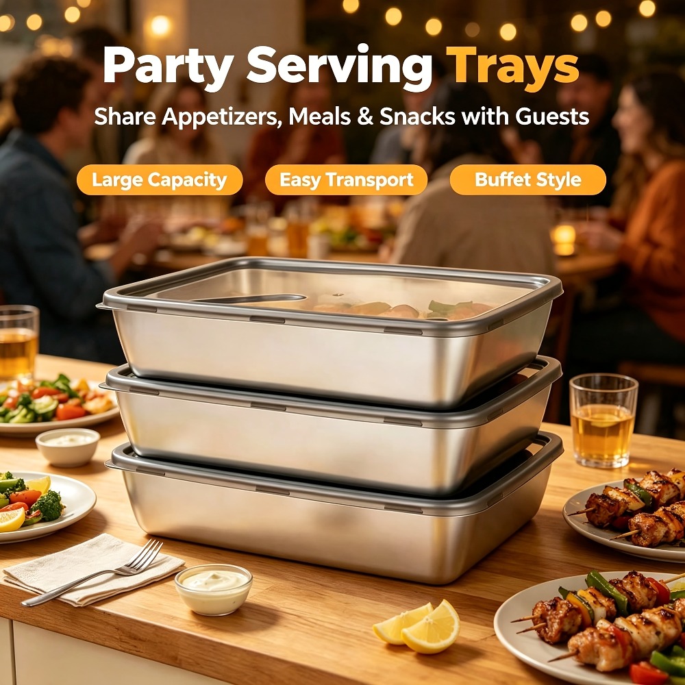Lot de 6 plateaux de conservat - Meal Prep Dinners avis et prix