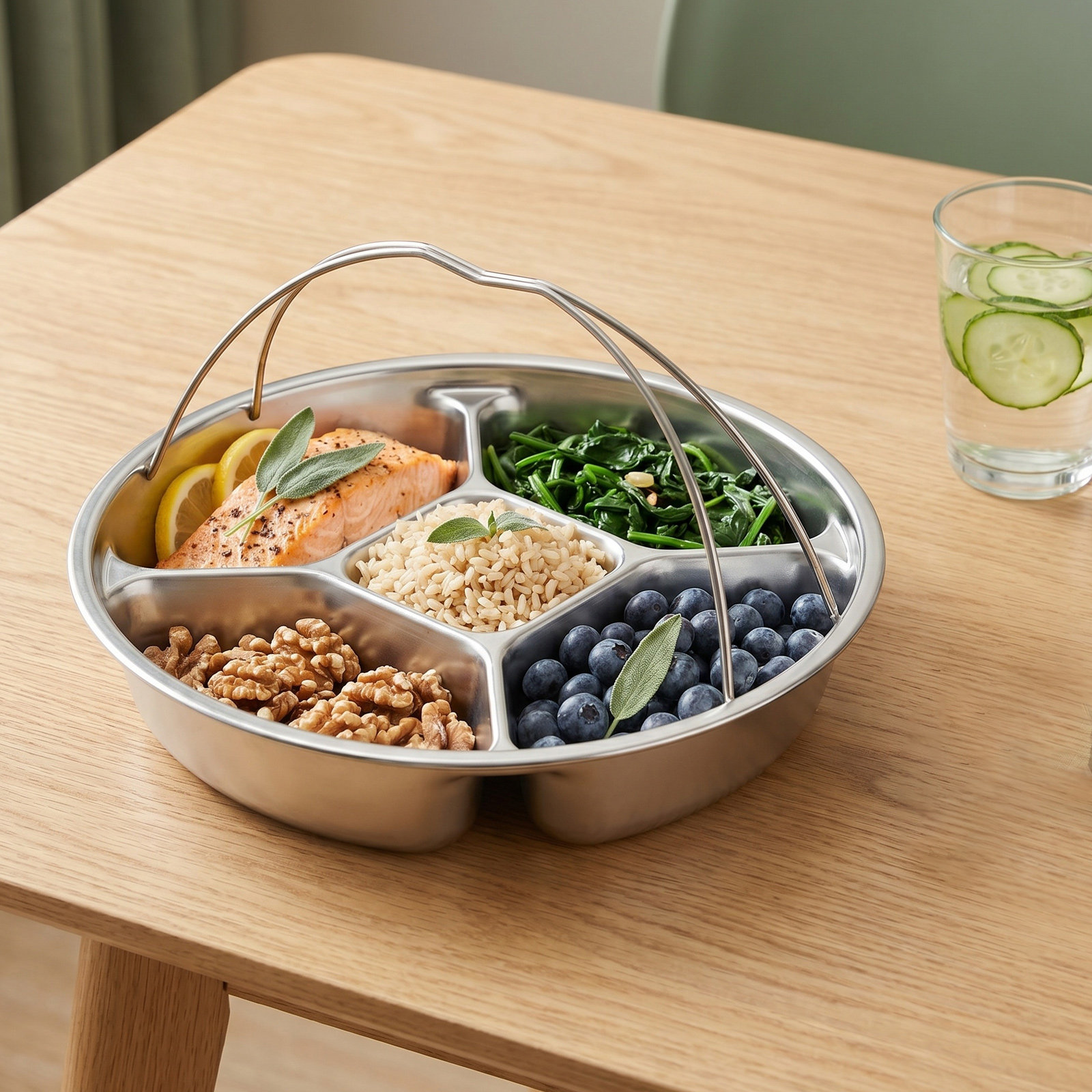 Assiette de contrôle des porti - Meal Prep Diet avis et prix