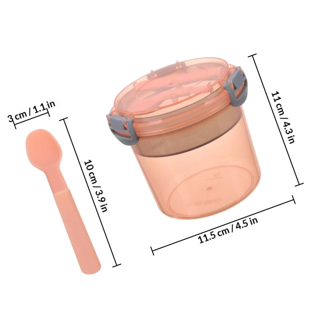 Lot de 2 pots à overnight oats - Meal Prep Gym avis et prix