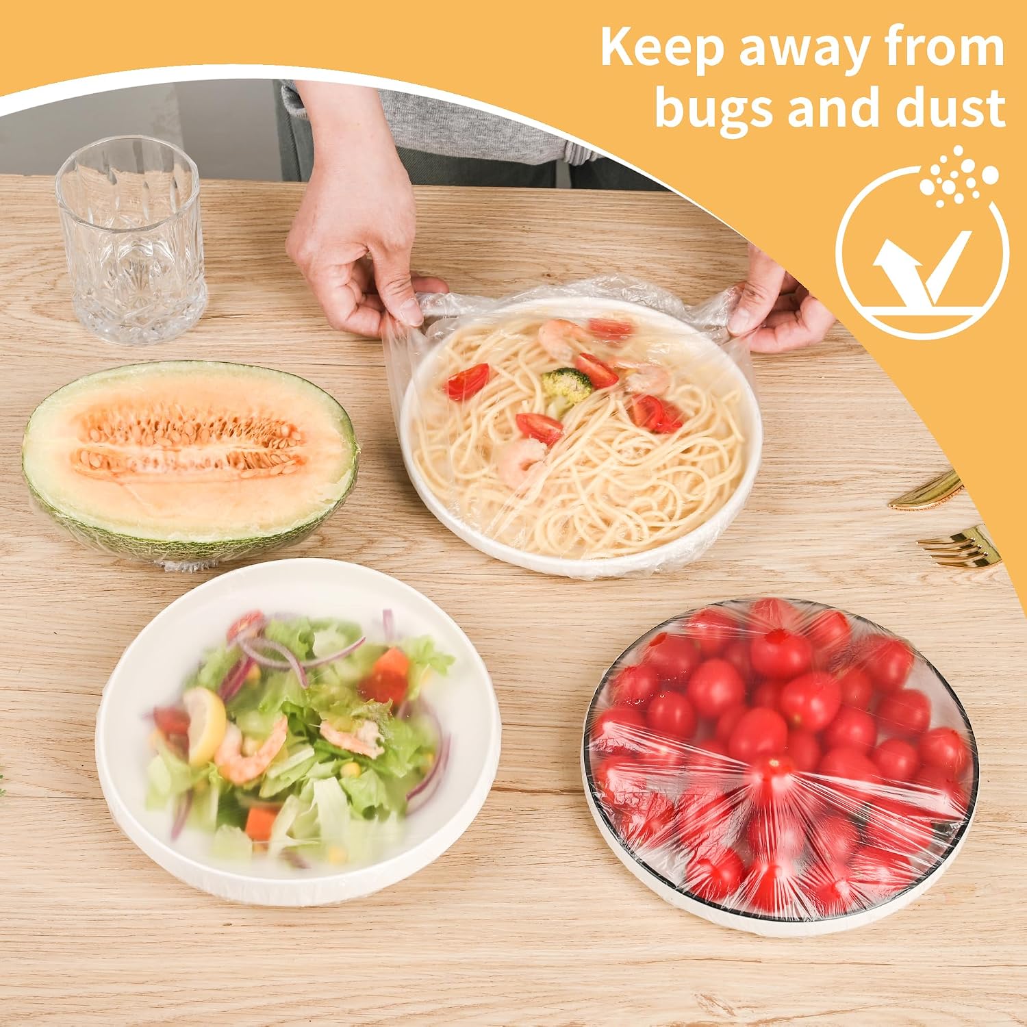 100 films plastiques réutilisa - Meal Prep Wraps avis et prix