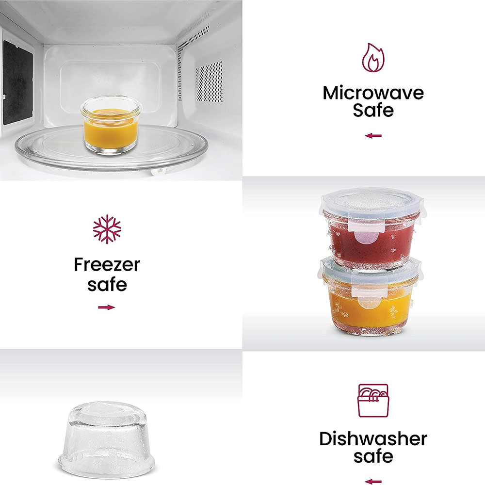 Conteneur de préparation de re - Meal Prep Glass Containers Oven Safe avis et prix