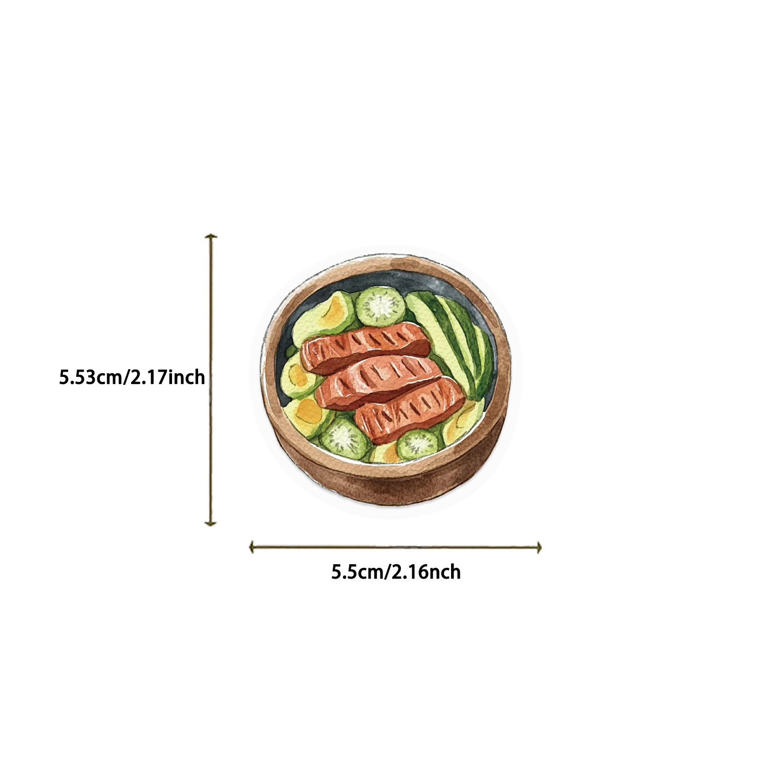 50 autocollants imperméables p - Meal Prep Gym avis et prix