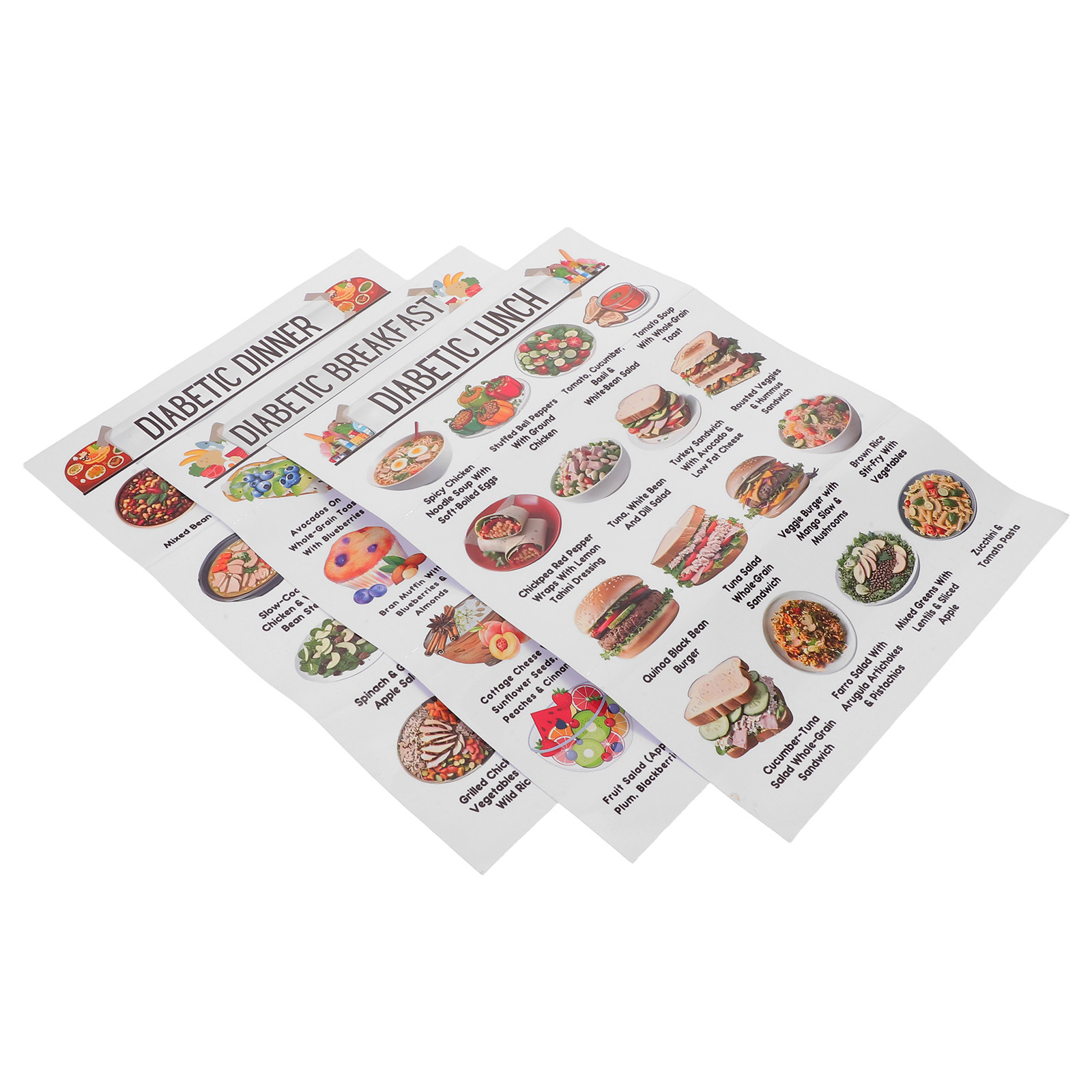 Lot de 3 affiches imprimées po - Meal Prep Diet avis et prix