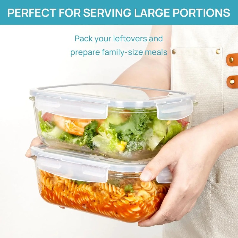 Ensemble de récipients de cons - Meal Prep Glass Containers Oven Safe avis et prix