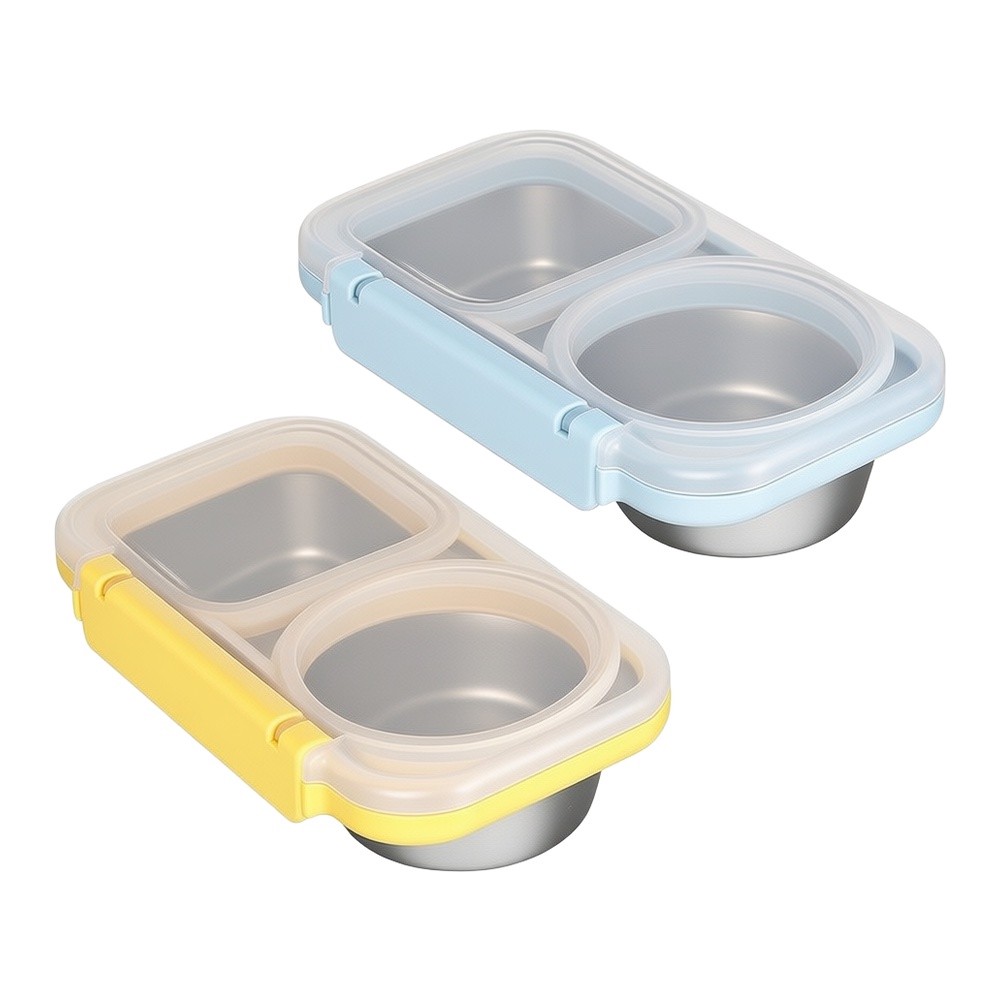 Lot de 2 boîtes à lunch en aci - Meal Prep Gym avis et prix
