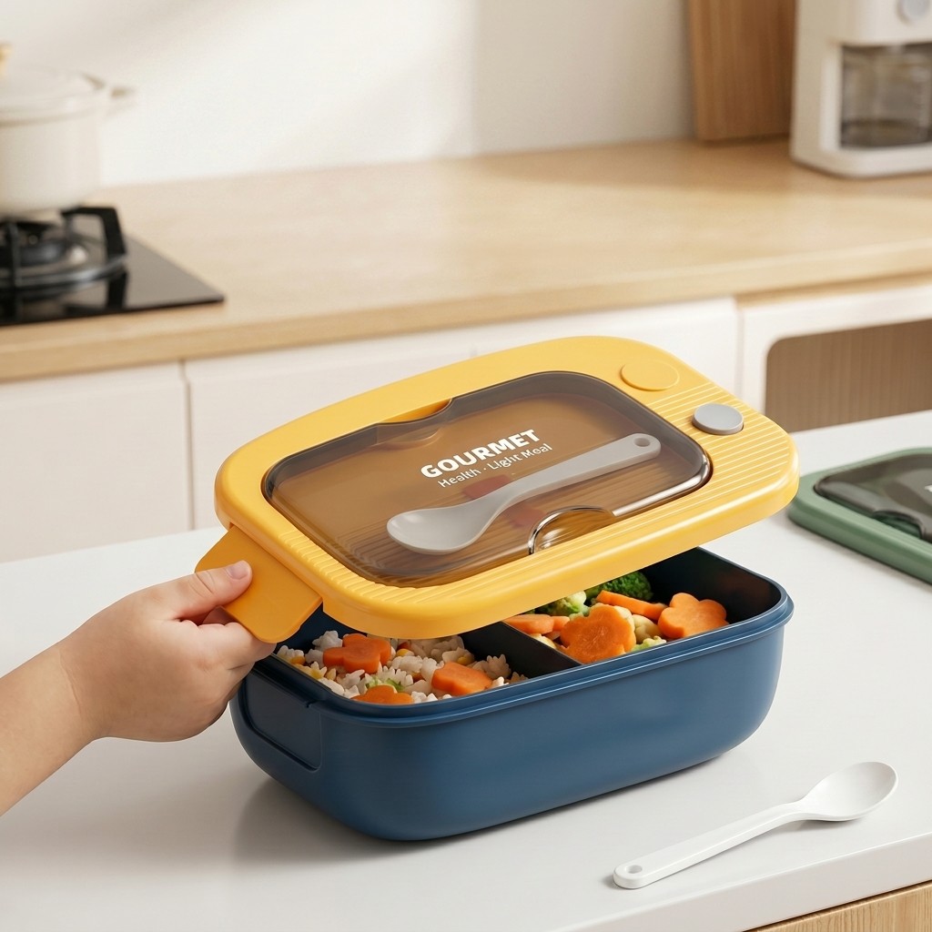 Boîte à bento en plastique mic - Meal Prep Dinners avis et prix