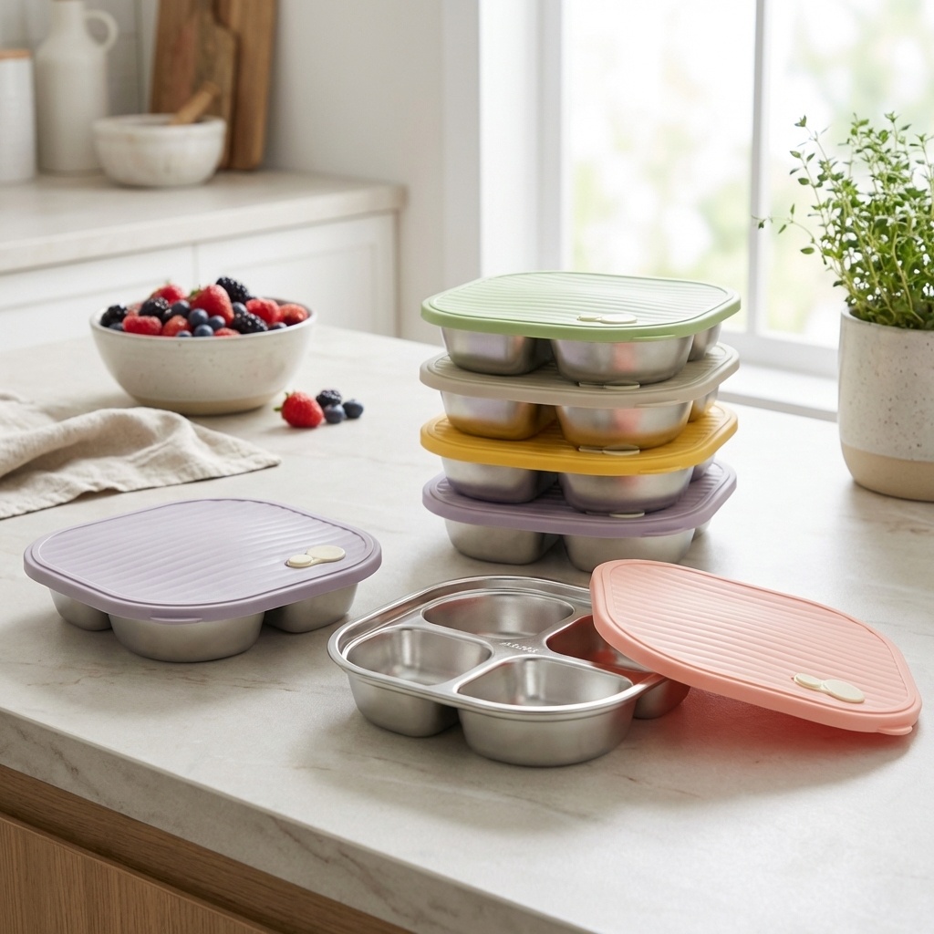 Boîte à bento en acier inoxyda - Meal Prep Diet avis et prix