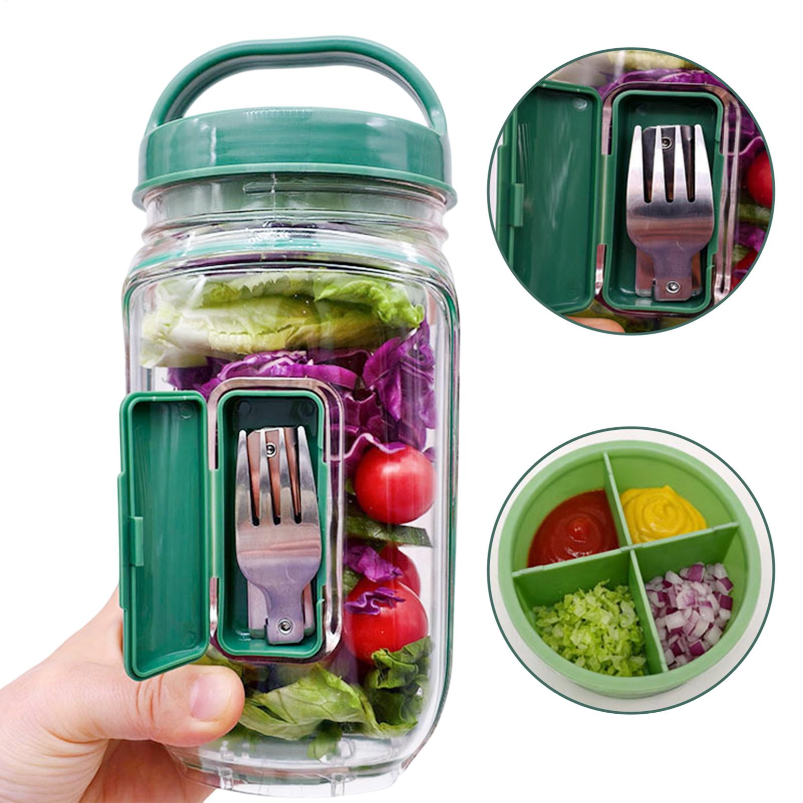 Boîte à salade avec pot à sauc - Meal Prep Gym avis et prix