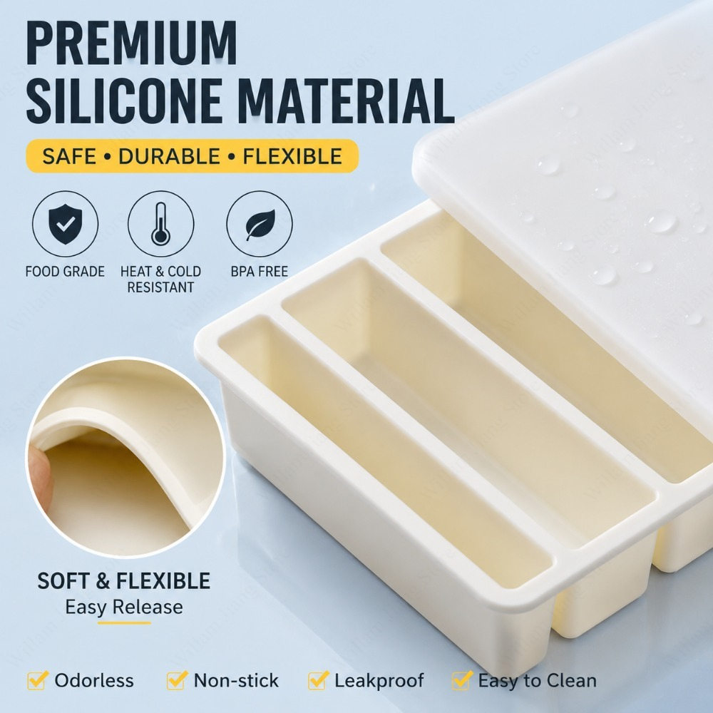 Bac de congélation en silicone - Meal Prep Dinners avis et prix