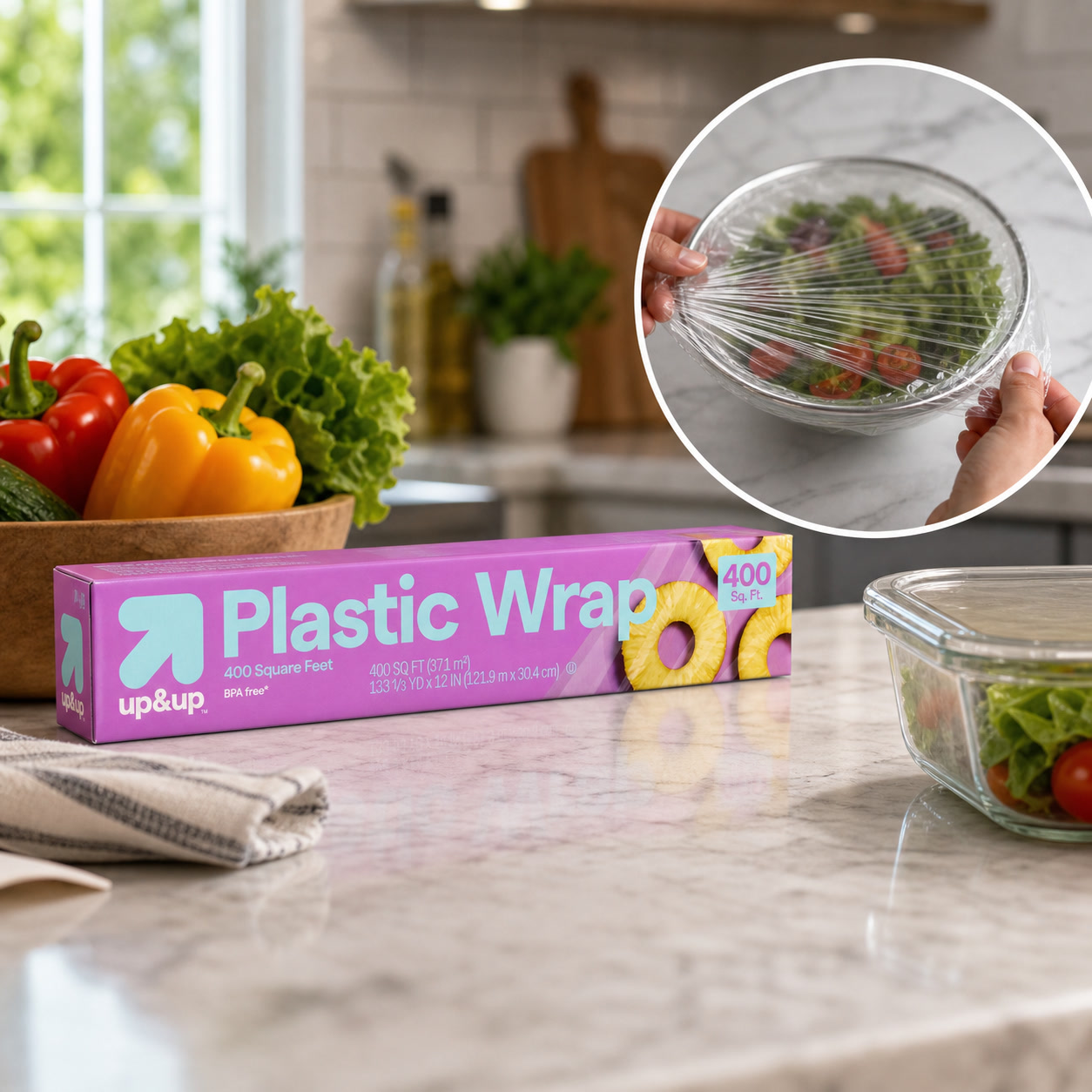 Film alimentaire en plastique  - Meal Prep Wraps avis et prix
