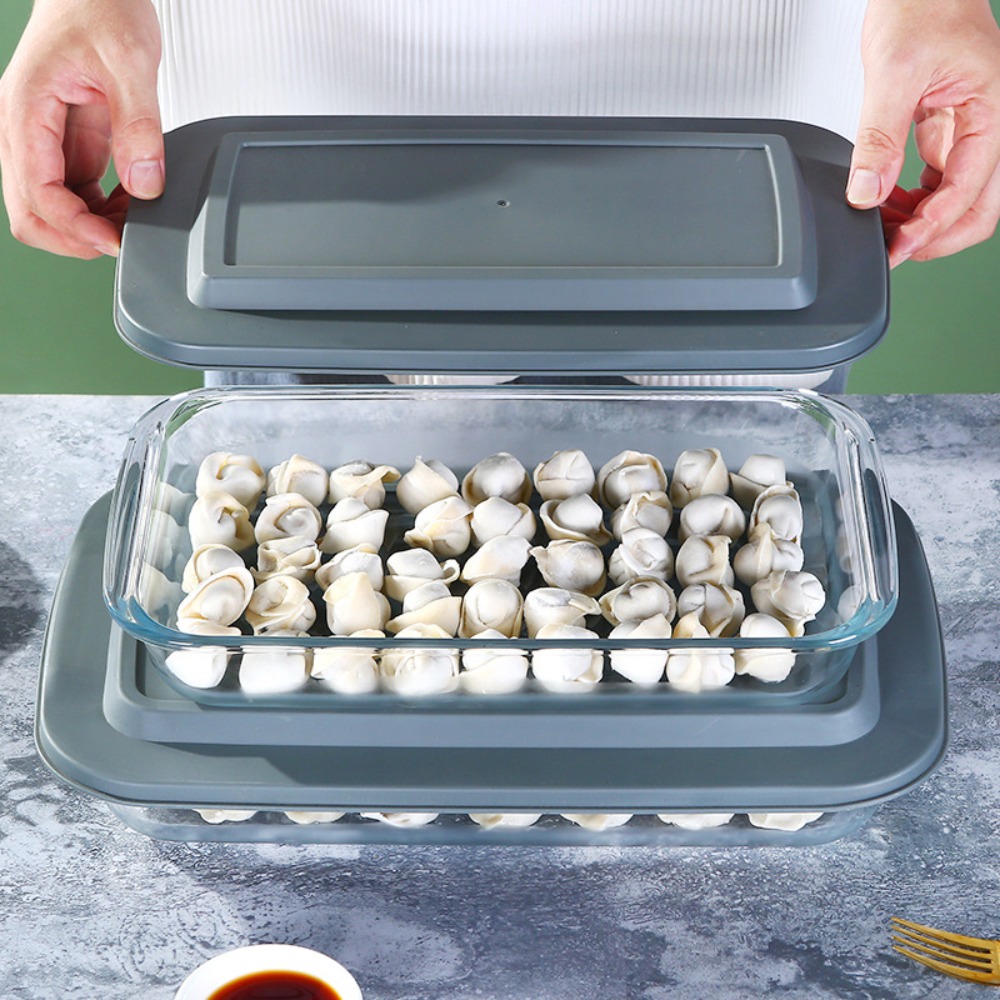 Plat à four rectangulaire en v - Meal Prep Glass Containers Oven Safe avis et prix